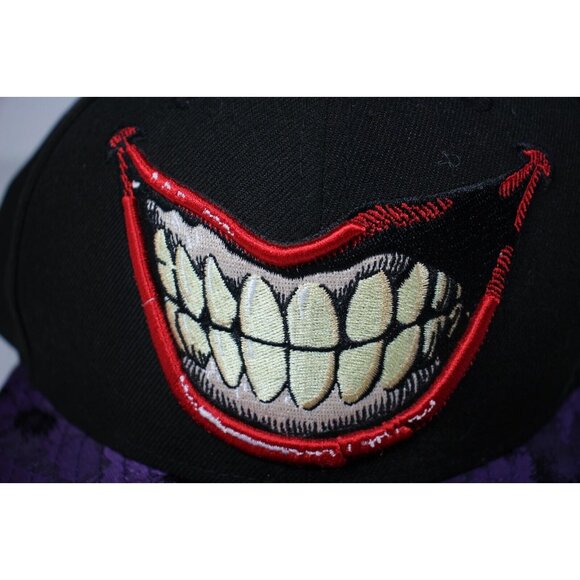 New Era x Joker Batman Smile Baserball Cap Hat 7 3/4 RARE A1476 - Picture 3 of 9